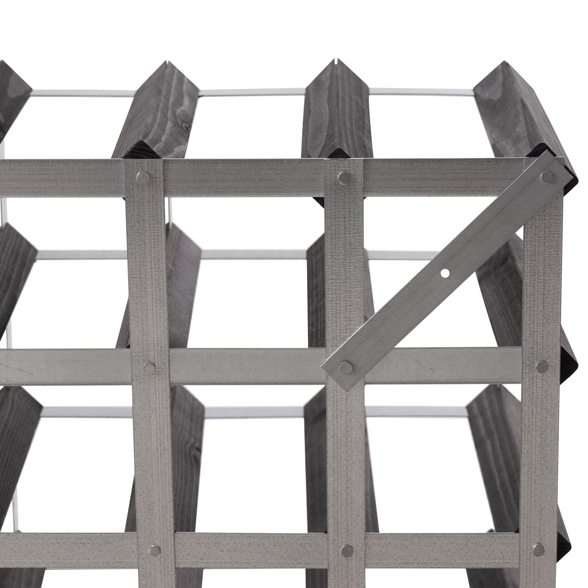 Vinreol, 30 flasker - sort ask